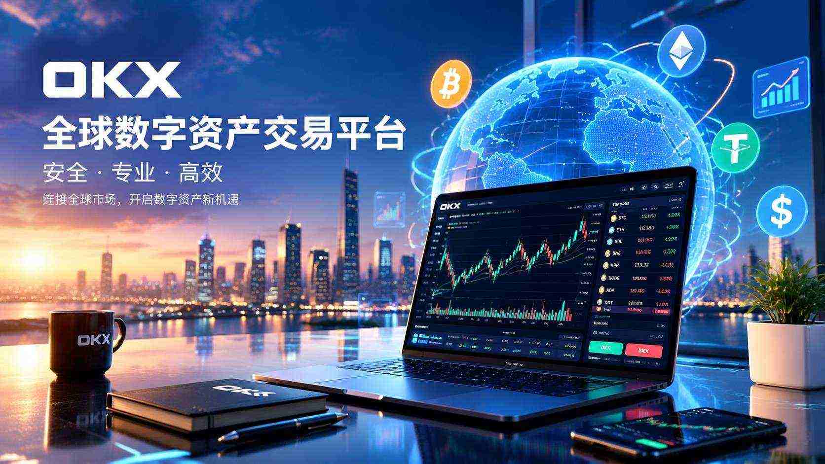 OK 交易平台官方客户端下载入口 支持数字资产实时交易与资产管理 行情查看场景